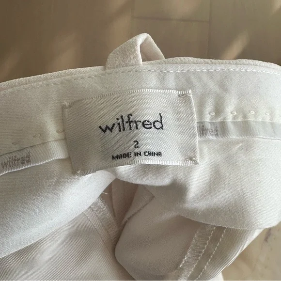 Aritzia Wilfred Cream Trousers - Picture 6 of 8